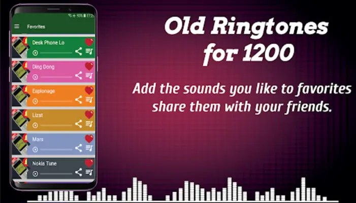 Ringtones for 1200 android App screenshot 0